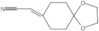 2-(1,4-Dioxaspiro[4.5]dec-8-ylidene)acetonitrile