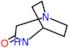 1,4-diazabicyclo[3.2.2]nonan-3-one