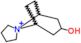 spiro[8-azoniabicyclo[3.2.1]octane-8,1'-azolidin-1-ium]-3-ol