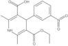 3-Ethyl 1,4-dihydro-2,6-dimethyl-4-(3-nitrophenyl)-3,5-pyridinedicarboxylate