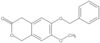 1,4-Dihydro-7-methoxy-6-(phenylmethoxy)-3H-2-benzopyran-3-one