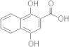 1,4-dihydroxy-2-naphthoic acid