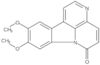 9,10-Dimethoxy-6H-indolo[3,2,1-de][1,5]naphthyridin-6-one