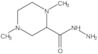 1,4-Dimethyl-2-piperazinecarboxylic acid hydrazide