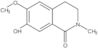 3,4-Dihydro-7-hydroxy-6-methoxy-2-methyl-1(2H)-isoquinolinone