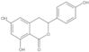 3,4-Dihydro-6,8-dihydroxy-3-(4-hydroxyphenyl)-1H-2-benzopyran-1-one