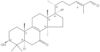 (3β,24E)-3-Hydroxy-7-oxolanosta-8,24-dien-26-al