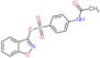 1,2-benzoxazol-3-yl 4-(acetylamino)benzenesulfonate