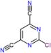 2-chloropyrimidine-4,6-dicarbonitrile