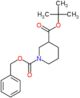 1-benzyl 3-tert-butyl piperidine-1,3-dicarboxylate