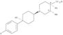 Acido 4-piperidinocarboxilico, 1-[trans-4-ciano-4-(4-fluorofenil) cicloesil]-3-metil-4-fenil-,(3S,…