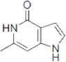 4H-Pyrrolo[3,2-c]pyridin-4-one,1,5-dihydro-6-methyl-(9CI)