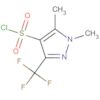 1H-Pyrazole-4-sulfonyl chloride, 1,5-dimethyl-3-(trifluoromethyl)-