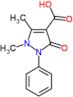 1,5-dimethyl-3-oxo-2-phenyl-2,3-dihydro-1H-pyrazole-4-carboxylic acid