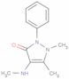 1,5-dimethyl-4-methylamino-2-phenylpyrazolin-3-one