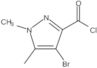 4-Bromo-1,5-dimethyl-1H-pyrazole-3-carbonyl chloride