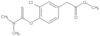 Methyl 3-chloro-4-[(dimethylamino)thioxomethoxy]benzeneacetate