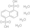 1,5-Naphthalenedisulfonic acid, hydrate (1:4)