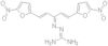 1-(3-(5-nitro-2-furyl)-1-(2-(5-nitro-2-furyl)vinyl)allylideneamino)guanidine hydrochloride