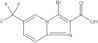 3-Bromo-6-(trifluoromethyl)imidazo[1,2-a]pyridine-2-carboxylic acid