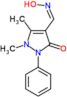 1,5-dimethyl-3-oxo-2-phenyl-2,3-dihydro-1H-pyrazole-4-carbaldehyde oxime