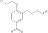 1-(2-Chloroethoxy)-4-nitro-2-[(2-propen-1-yloxy)methyl]benzene