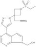 1-(Etilsulfonil)-3-[4-[7-(hidroximetil)-7H-pirrolo[2,3-d]pirimidin-4-il]-1H-pirazol-1-il]-3-azet...