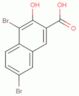 4,7-Dibrom-3-hydroxy-2-naphthalincarbonsäure