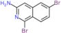 1,6-dibromoisoquinolin-3-amine