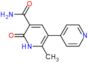 2-methyl-6-oxo-1,6-dihydro-3,4'-bipyridine-5-carboxamide