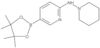 N-1-Piperidinyl-5-(4,4,5,5-tetramethyl-1,3,2-dioxaborolan-2-yl)-2-pyridinamin