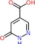 1,6-Dihydro-6-oxo-4-pyridazinecarboxylic acid