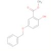 Benzoic acid, 2-hydroxy-5-(phenylmethoxy)-, methyl ester