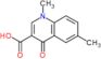 1,6-dimethyl-4-oxo-1,4-dihydroquinoline-3-carboxylic acid