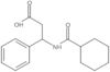 β-[(Cyclohexylcarbonyl)amino]benzenepropanoic acid