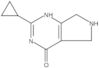 2-Cyclopropyl-3,5,6,7-tetrahydro-4H-pyrrolo[3,4-d]pyrimidin-4-one