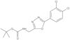 1,1-Dimethylethyl N-[[5-(3,4-dichlorophenyl)-1,3,4-oxadiazol-2-yl]methyl]carbamate