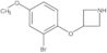 3-(2-Bromo-4-methoxyphenoxy)azetidine