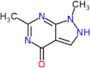 1,6-dimethyl-1,2-dihydro-4H-pyrazolo[3,4-d]pyrimidin-4-one