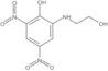 2-[(2-Hydroxyethyl)amino]-4,6-dinitrophenol