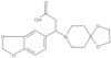 β-1,3-Benzodioxol-5-yl-1,4-dioxa-8-azaspiro[4.5]decane-8-propanoic acid