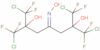 2,6-bis(chlorodifluoromethyl)-1,7-dichloro-2,6-dihydroxy-1,1,7,7-tetrafluo ro-4-heptanon oxime