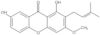 1,7-Dihydroxy-3-methoxy-2-(3-methyl-2-buten-1-yl)-9H-xanthen-9-one