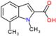 1,7-dimethylindole-2-carboxylic acid