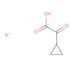 Cyclopropaneacetic acid, a-oxo-, potassium salt