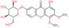 8-hydroxy-5,6-dimethoxy-9-oxo-9H-xanthen-2-yl beta-D-glucopyranoside