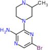 5-bromo-3-(3-methylpiperazin-1-yl)pyrazin-2-amine