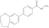 4-(3,4-Dihydro-2H-1,5-benzodioxepin-7-yl)benzoic acid hydrazide