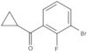 (3-Bromo-2-fluorophenyl)cyclopropylmethanone