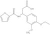 4-Ethoxy-3-methoxy-β-[(2-thienylcarbonyl)amino]benzenepropanoic acid